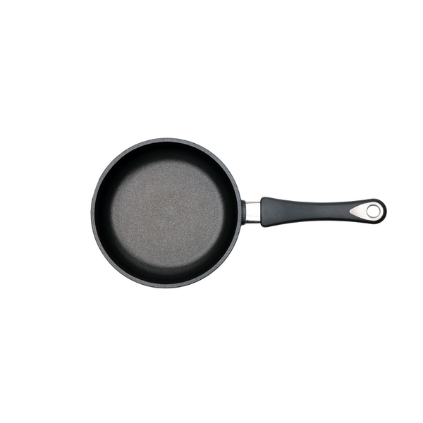 Frying pan with rain drop handle